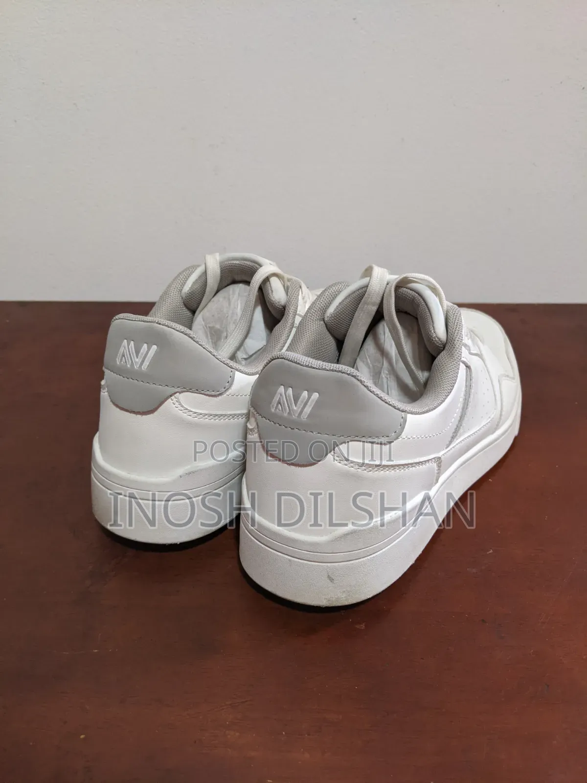 AVI White Sneakers