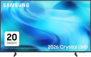 Samsung U8000H 55 Inch Crystal UHD Smart TV 2026 3 Year Warranty