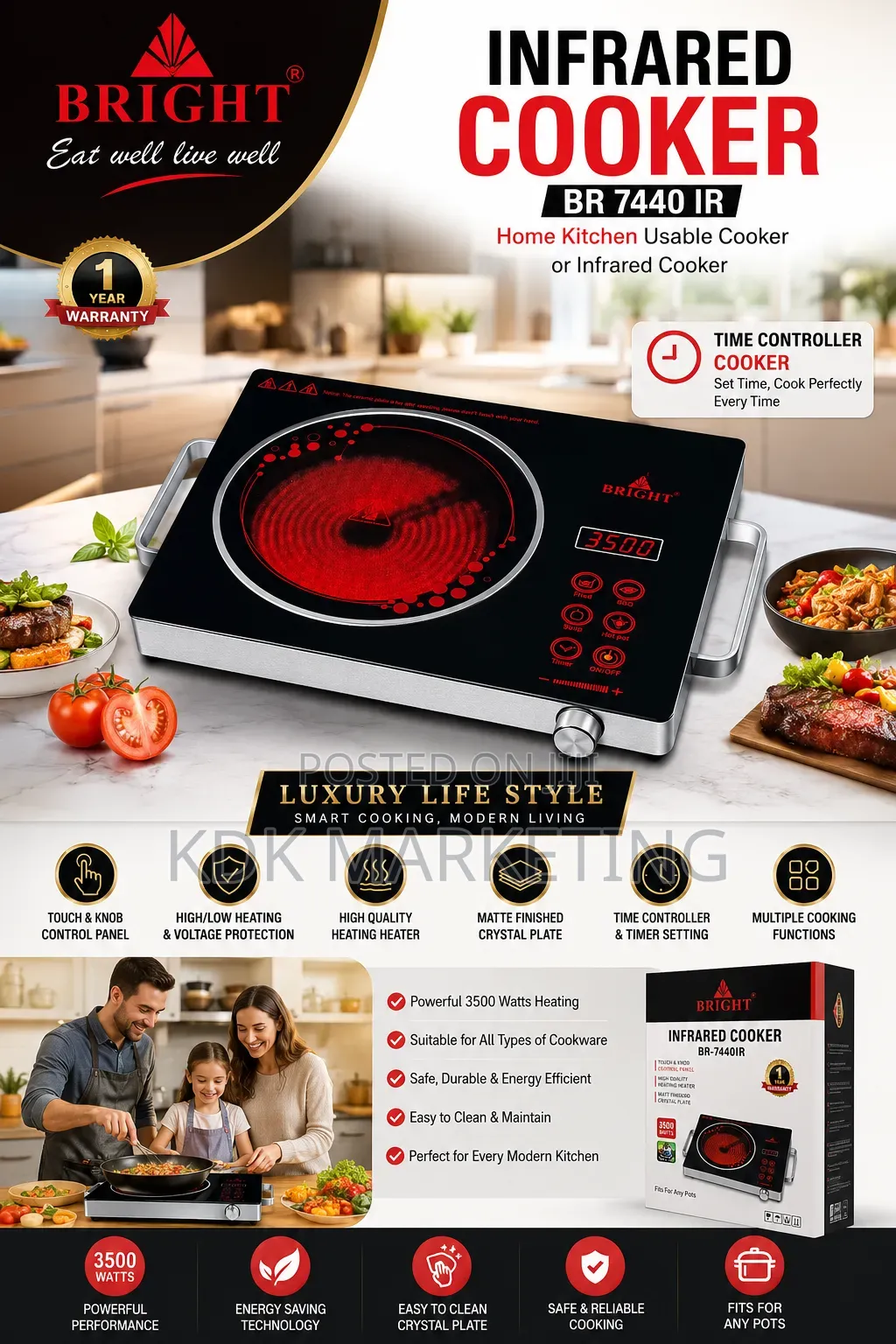 Infrared Cooker