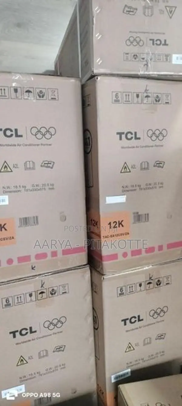 TCL Air Conditioner 12000BTU Non inverter (SaveIN)