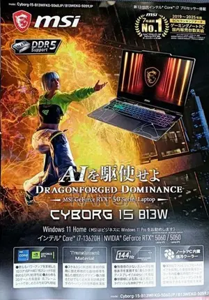 MSI Core i7-13620H 13th Gen