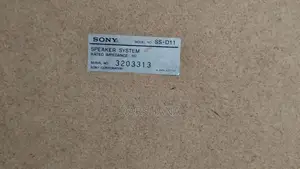 Sony Speakers SS D-11 Japan