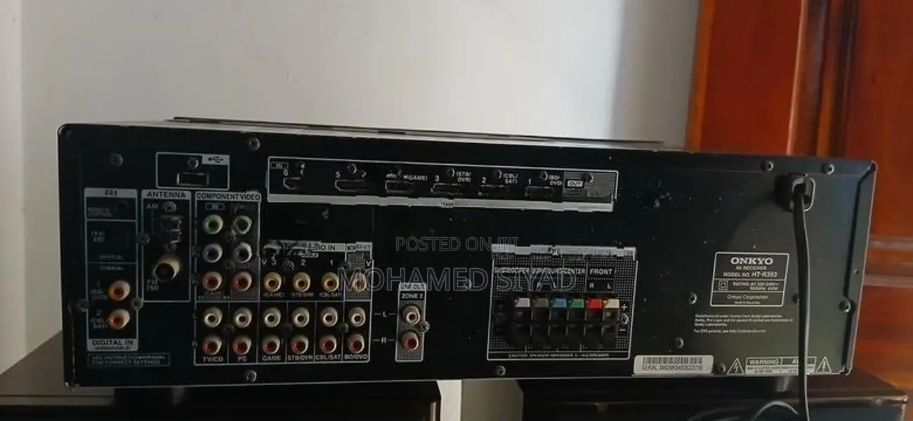 Yamaha Onkyo Amplifier HDMI USB Bluetooth With Remote Control
