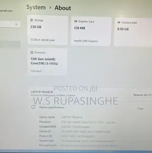 Asus i3 13th GEN Laptop