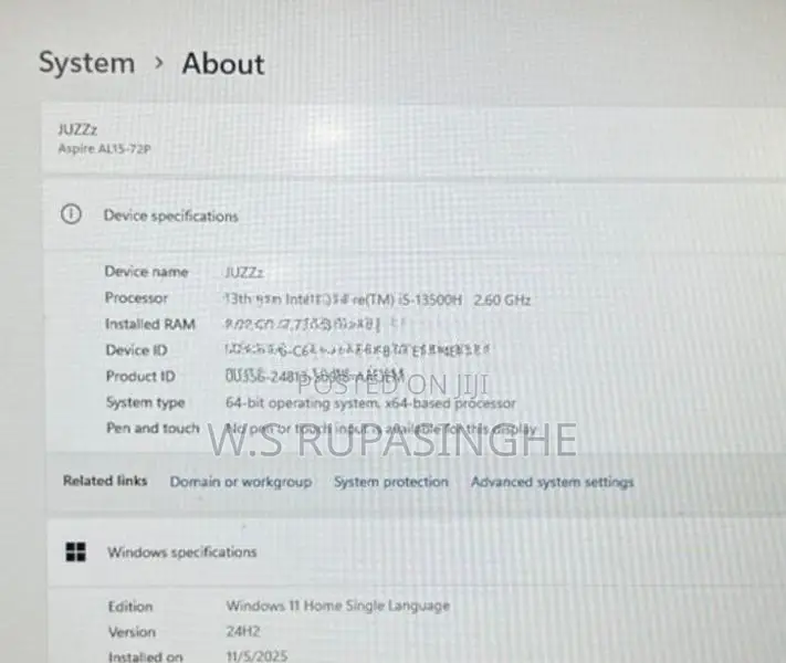 Acer i5 13th GEN Laptop
