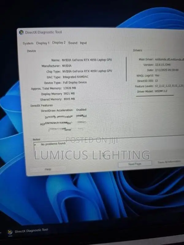 Asus TUF F16 RTX4050 6GB 16GB RAM