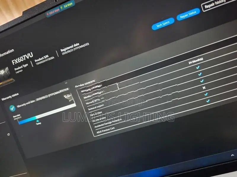 Asus TUF F16 RTX4050 6GB 16GB RAM