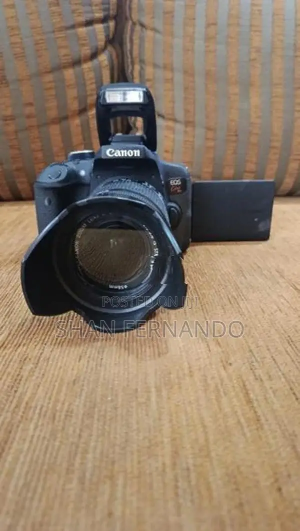 Canon DSLR EOS Kiss X8i (750D) Full Kit With Godox Flash Tripod