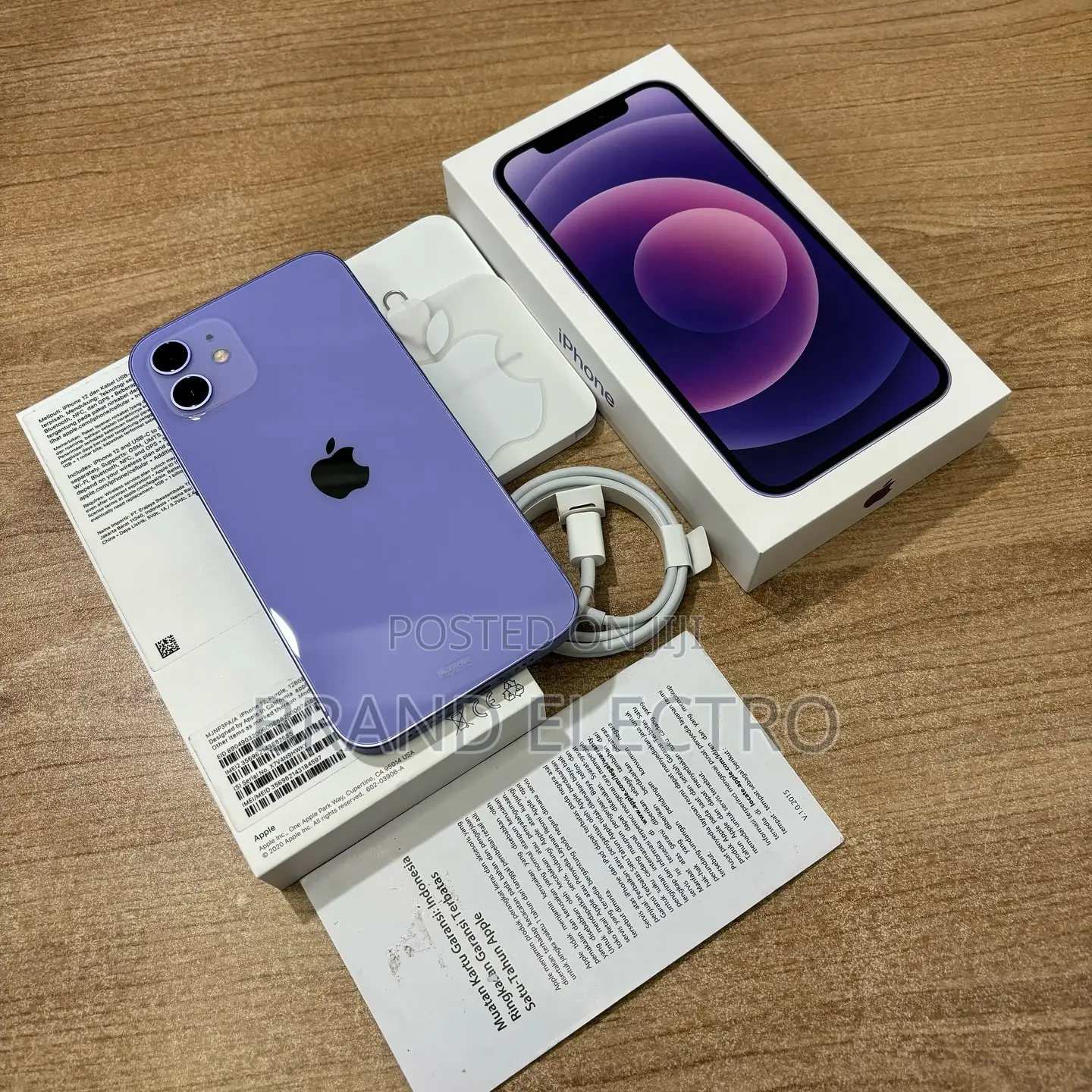 New Apple iPhone 12 128 GB Purple