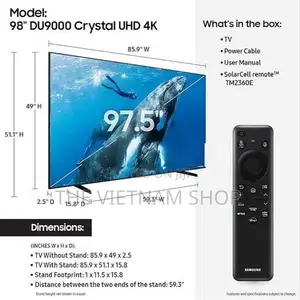 Samsung 98 inch 4k UHD Smart Tv
