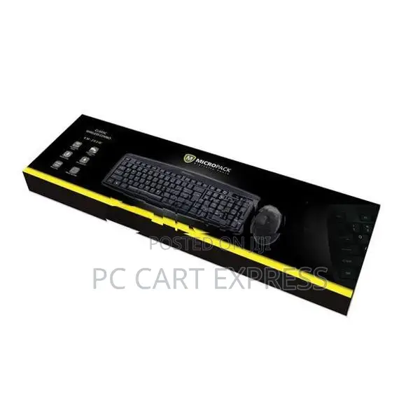 MICROPACK KM-203W COMBO WIRELESS KEYBOARD