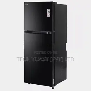 FRIDGE LG Inverter Double Door 265L – Onyx Black GL-M270BOBI
