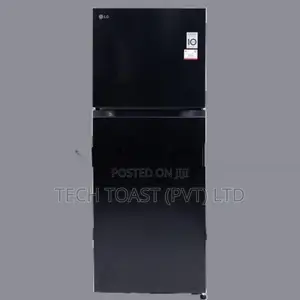 FRIDGE LG Inverter Double Door 265L – Onyx Black GL-M270BOBI