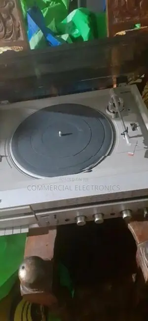 National Panasonic Records player and Cassette
