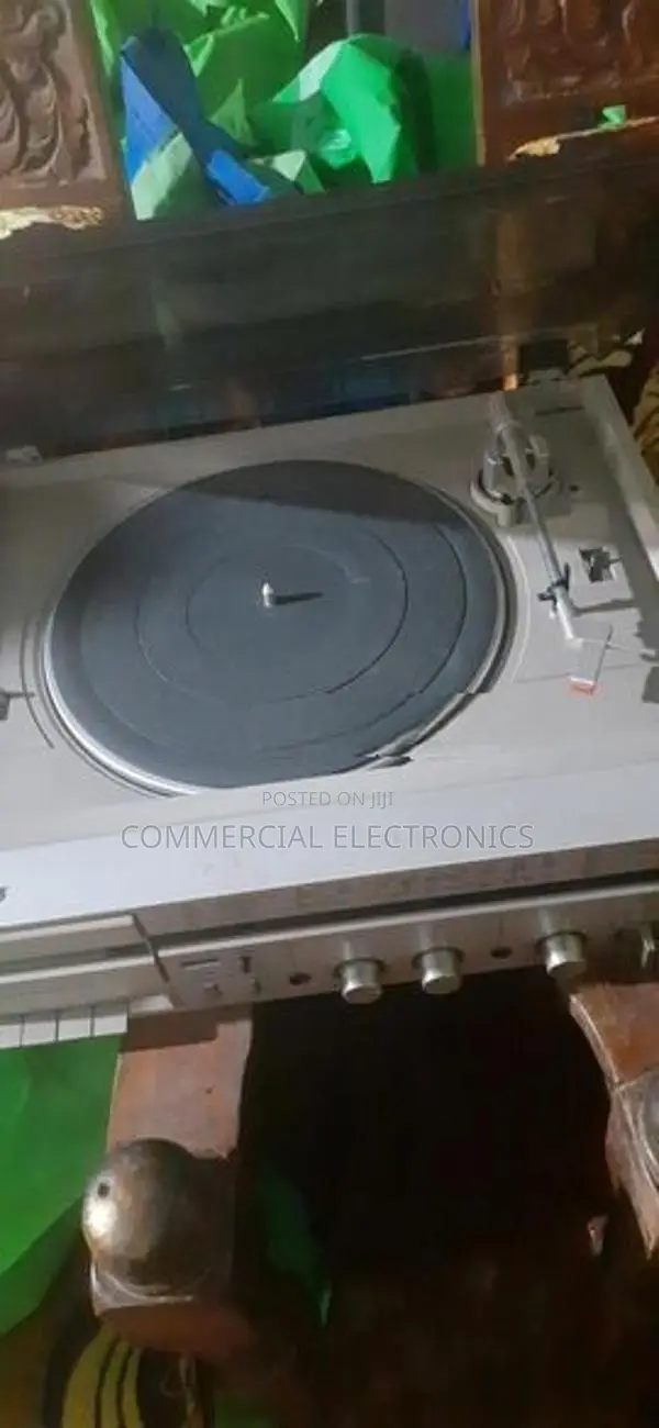National Panasonic Records player and Cassette
