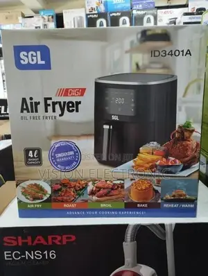 New 4 Liter Singhagiri SGL Digital Air Fryer
