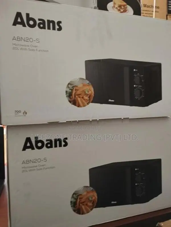 ABANS SOLO MICROWAVE OVEN - 20 Liter