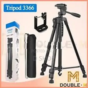 Camera & Mobile Phone Tripod Model- 3366 - Universal