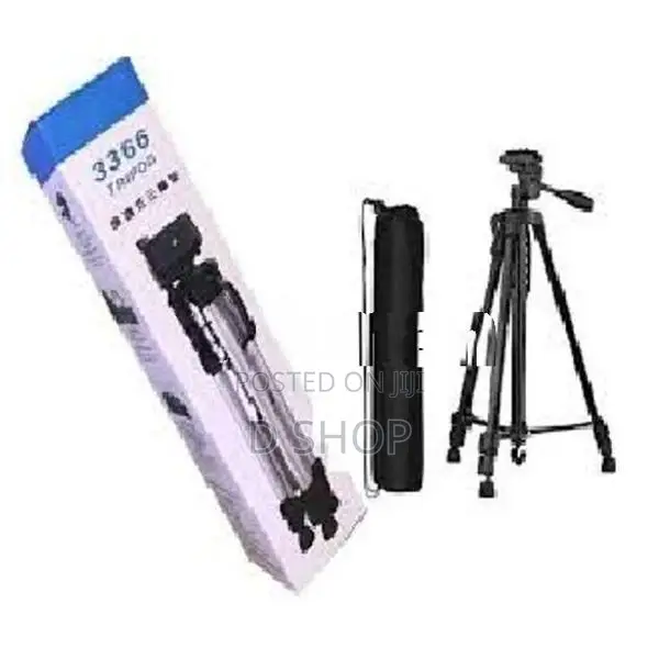 Camera & Mobile Phone Tripod Model- 3366 - Universal