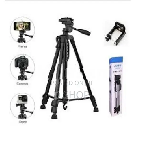 Camera & Mobile Phone Tripod Model- 3366 - Universal