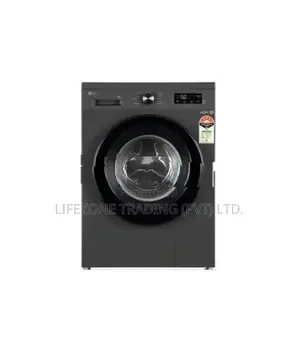 LG 8Kg Front Load Washing Machine - Black