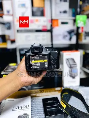 Nikon D3400 24.2MP DSLR Camera Full Set Box