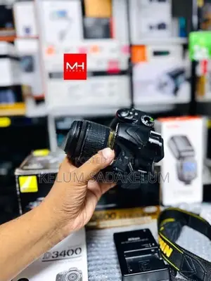 Nikon D3400 24.2MP DSLR Camera Full Set Box