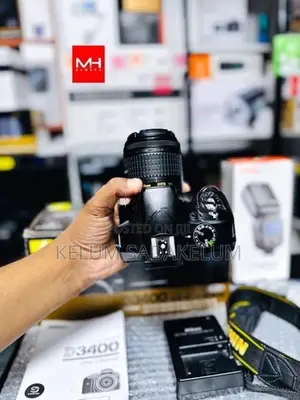 Nikon D3400 24.2MP DSLR Camera Full Set Box