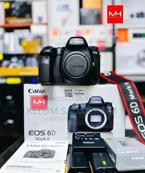 Canon 6D Mark ll Full Frame DSLR Camera Set Box