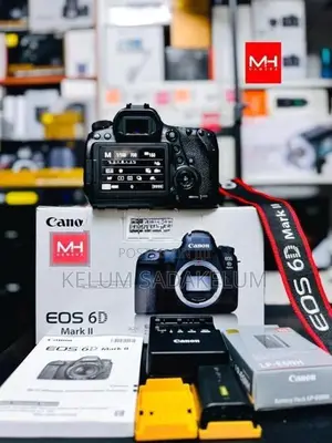 Canon 6D Mark ll Full Frame DSLR Camera Set Box