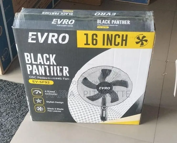 EVRO Stand Fan 16"