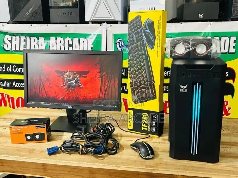 I3 4ND GEN / 4GB RAM 5OOGB HDD - 20 WIDE LED MONITOR WITH FULL SET PC