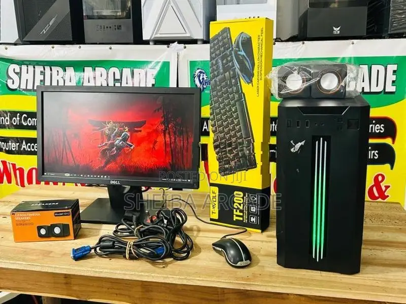 I3 4ND GEN / 4GB RAM 5OOGB HDD - 20 WIDE LED MONITOR WITH FULL SET PC