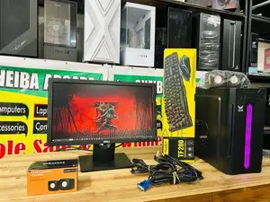 I3 4ND GEN / 4GB RAM 5OOGB HDD - 20 WIDE LED MONITOR WITH FULL SET PC
