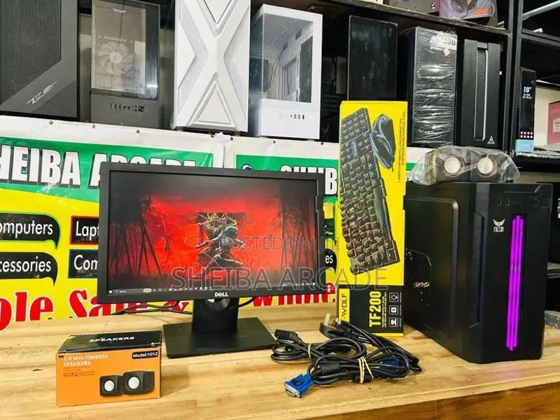 I3 4ND GEN / 4GB RAM 5OOGB HDD - 20 WIDE LED MONITOR WITH FULL SET PC