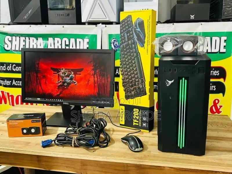 I3 4ND GEN / 4GB RAM 5OOGB HDD - 20 WIDE LED MONITOR WITH FULL SET PC