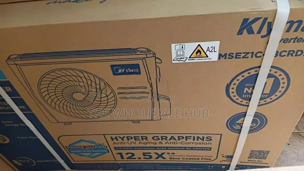 18000btu Klyma Inverter AC Midea