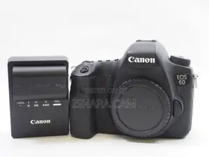 canon 6D DSLR body with lens