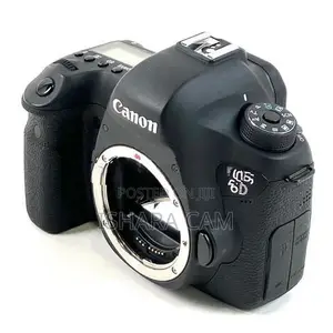 canon 6D DSLR body with lens