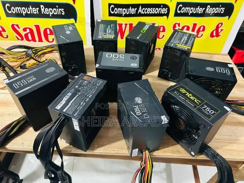 500W 600W 650W 750W GAMING POWER SUPPLY