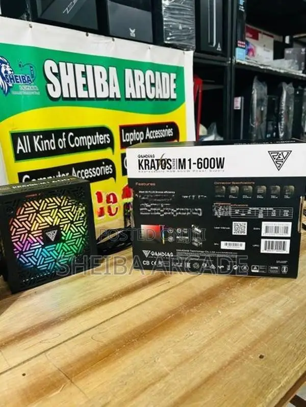 600W 80+ Brand New Power Supply