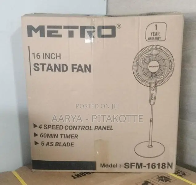Metro Stand Fan 16"
