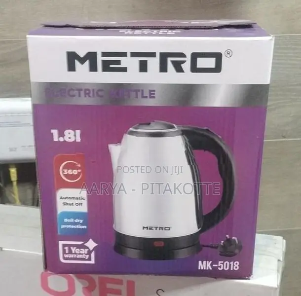 Metro Electric kettle 1.8L capacity