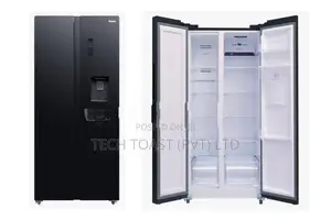 FRIDGE ABANS 450L INVERTER SIDE BY WITH WATER DISPENSER NEW 2026