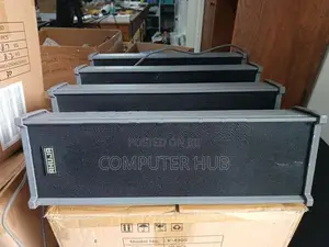 Ahuja Central Amplifier CMA-4400 & 4 x Column Speaker ASC-20T Full Set