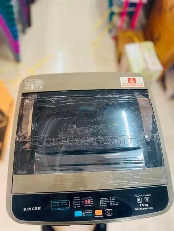 Singer Fully Automatic Washing Machine - Super Wash 7.5kg SWM-FAR75PT
