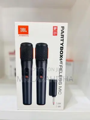 .JBL WIRELESS DUAL MIC RECHARGEABLE