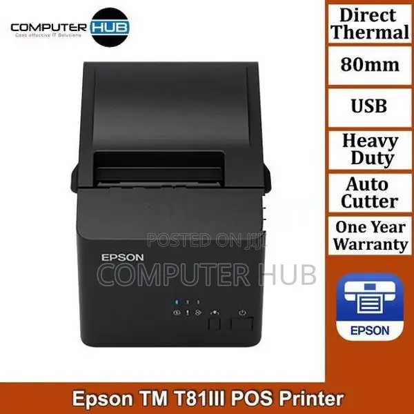 TM-T81 Iii Epson Thermal Pos Printer