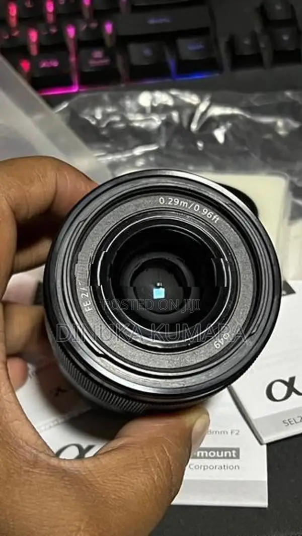 Sony FE 28MM F2 Lens With Multi ND Filter