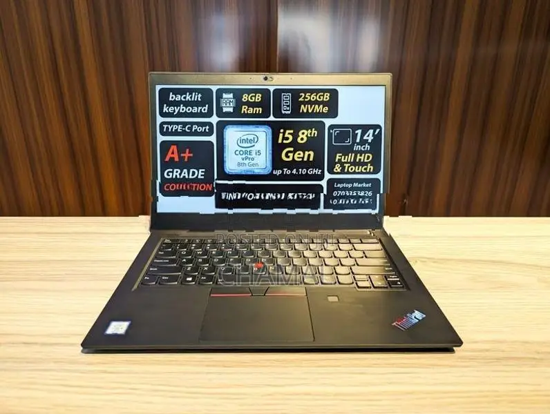 Lenovo ThinkPad T490 Core i5-8365U 8th Gen|16GB DDR4 Ram| 256GB NVMe